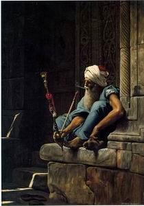 unknow artist Arab or Arabic people and life. Orientalism oil paintings 162